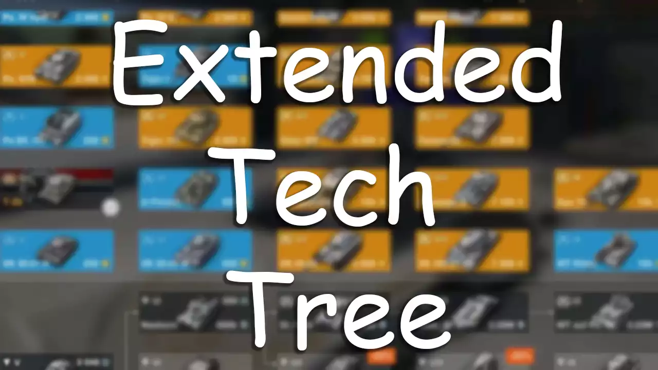 [9.7] Скрытые танки «Extended Tech Tree»