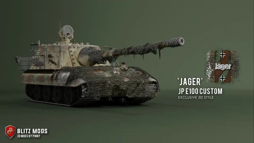 Ремоделинг Jagdpanzer E 100 «Jager»