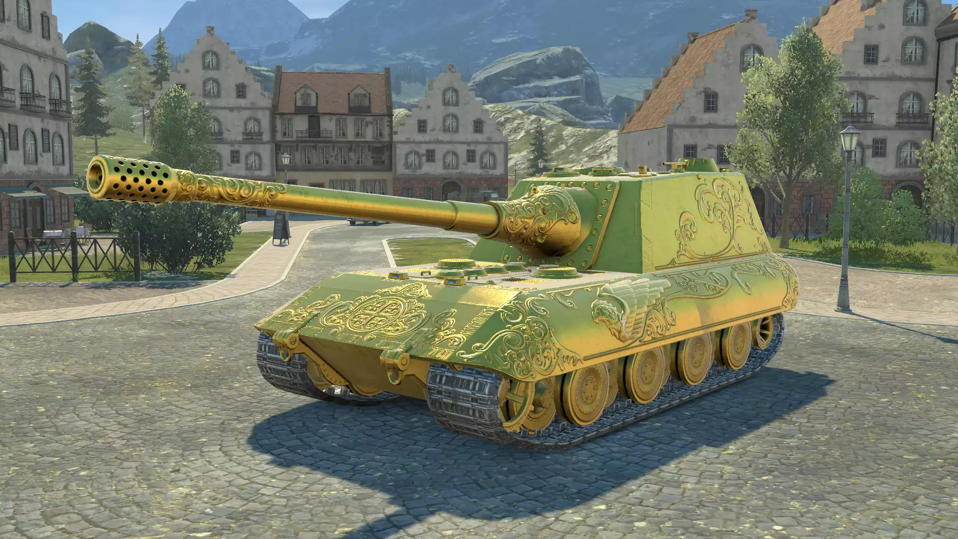 Replacement of JagdPanzer E 100 «JagdPanzer E 100 Gold»